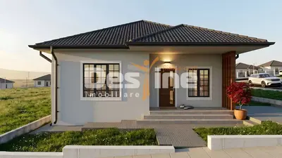 Casă moderna la cheie, comunitate privata, zonă centrală în Lumina– CT