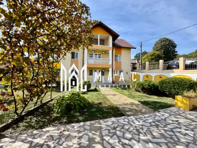 Casă cu teren de peste 3.000 mp, livadă și vie – Bujoreni, Gura Vaii