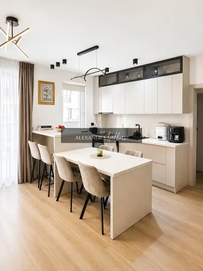 Apartament 3 camere, 2 bai, 75 mp, terasa 82 mp, garaj