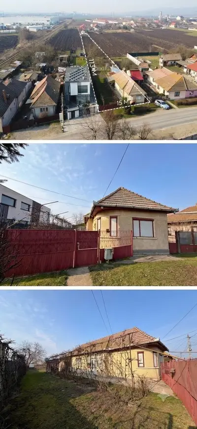 Casa 3 camere, 1 baie,2.000 mp teren,Comision ZERO