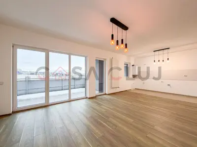 3 camere, terasa de 46 mp, vedere panoramica, Buna Ziua!
