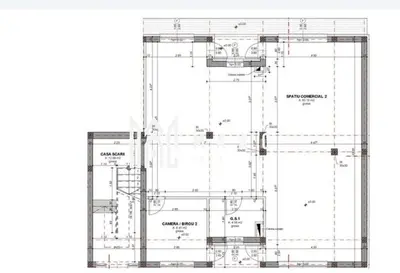 Spatiu Comercial | Open-space | 4 locuri de parcare | 93MPU | Arhitectilor