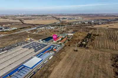 Hală industrială lângă DEDEMAN, teren 1337 mp si construcție de 814 mp