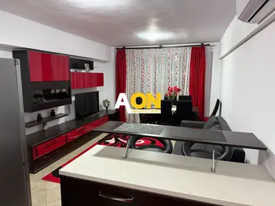 Apartament 3 camere, mobilat, utilat, bloc nou, etaj 2, zona Stadion
