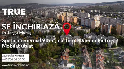 Spațiu comercial 90m² – Dâmbu Pietros, Târgu Mureș