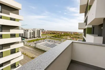 Apartament nou cu 2 camere, Complex Ateneo, 54.5 mp, parcare inclusa