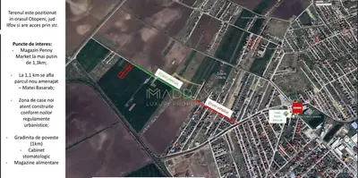 Teren intravilan pentru dezvoltare *904* mp // Otopeni (Odaile)