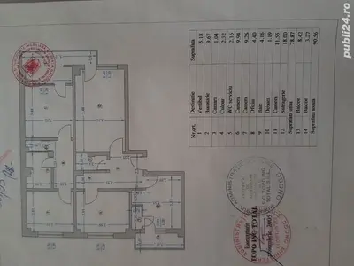 Vazare apartament 4 camere Alexandru Obregia