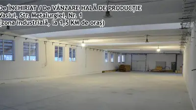 Hala productie, zona Industriala, Vaslui