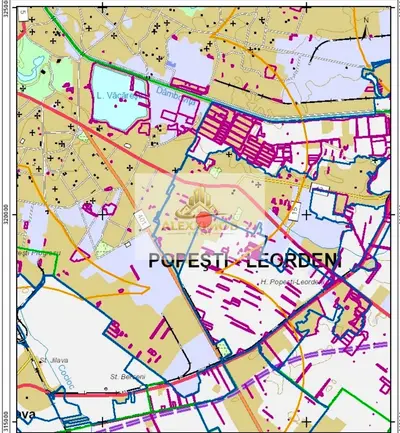 Teren de Vanzare - 515 mp - Popesti Leordeni - DRUMUL FERMEI