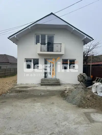 Casă nouă cu mansardă, 4 dormitoare, la cheie – 160 mp construiți