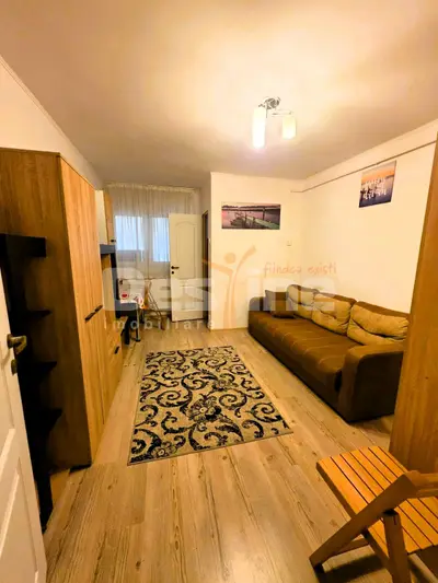 Garsonieră renovată mobilată 23 mp balcon CT parter mutare rapidă