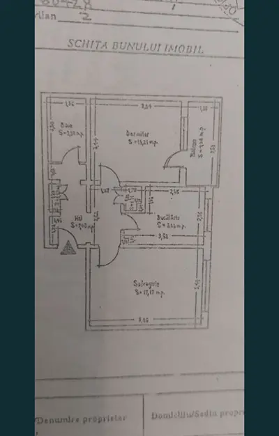 Vand apartament 2 camere
