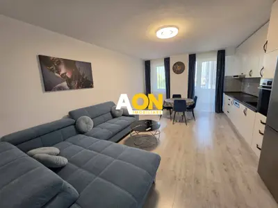 Apartament 2 camere, mobilat, utilat, et.1, pompe de căldură, parcare