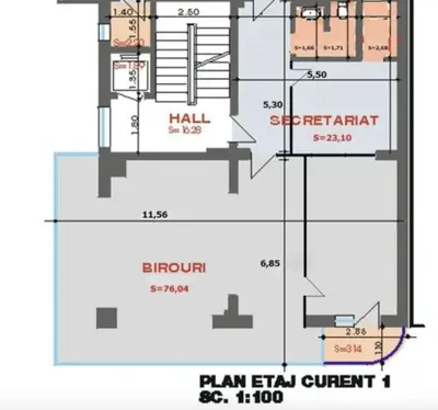 Birou MODERN de inchiriat 78 mp zona Domenii - Expozitiei