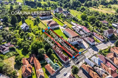 Teren cu potential exceptional 1941 mp– Centru Leresti | Campulung