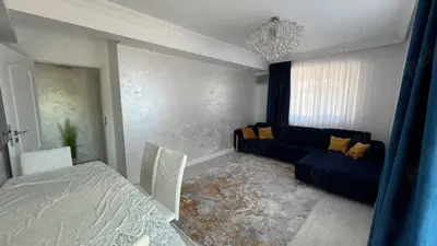Casă 3 camere 2 băi și curte 75 mp finisată și mobilată lux
