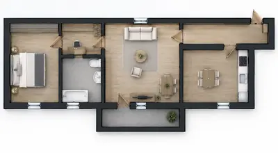 Apartament 2 camere semidecomandat I Cartier Gheorgheni