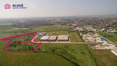 Teren industrial 28812 mp în Parcul Industrial UTA2 Arad