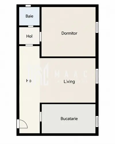Apartament 2 camere de vânzare | Sibiu, Terezian | Renovat